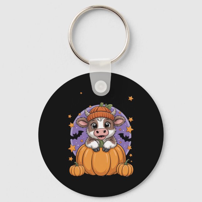 There It Goes My Last Flying F Halloween Skeleton  Key Ring (Front)
