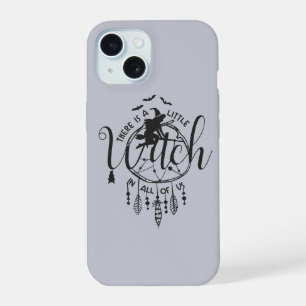 There’s a Little Witch in All of Us – Boho Witch iPhone 15 Case