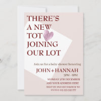 There’s a New Tot Joining Our Lot Coed Baby Shower
