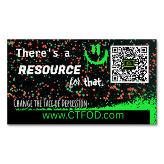 “There’s a Resource for That” – CTFOD Magnetic  Magnetic Business Card