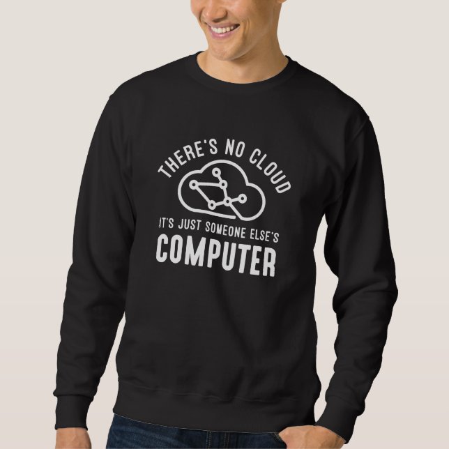 There’s No Cloud Sweatshirt (Front)