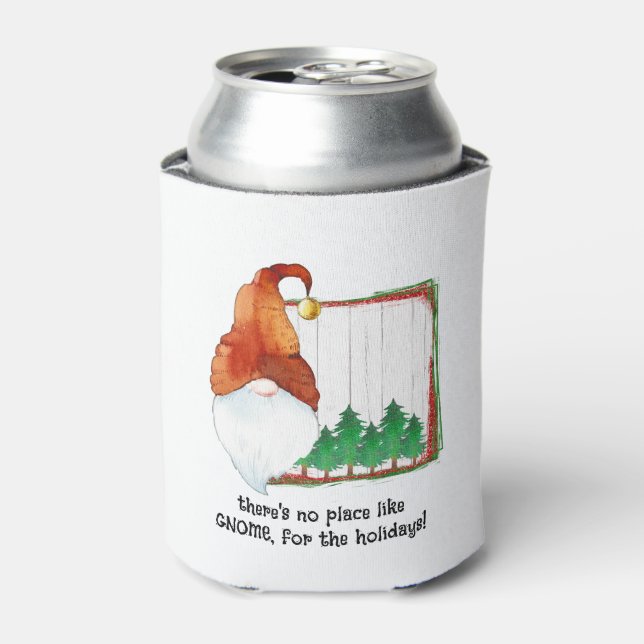 There’s no place like GNOME, for the holidays. Can Cooler (Can Front)