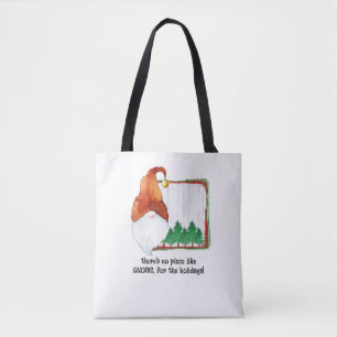There’s no place like GNOME, for the holidays. Tote Bag