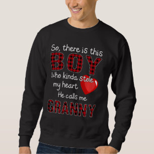 There S This Boy He Kinda Stole Heart He Calls Me Sweatshirt
