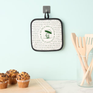 There Shall be Showers of Blessing Duck  Pot Holder