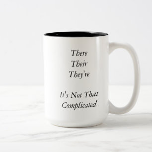 There, Their, They're Mug