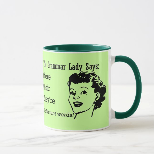 There, Their, They're Mugs (Right)