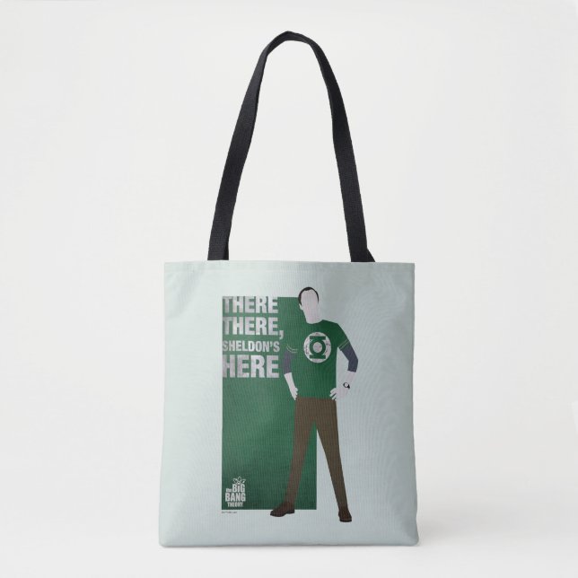 There There, Sheldon's Here Tote Bag (Front)