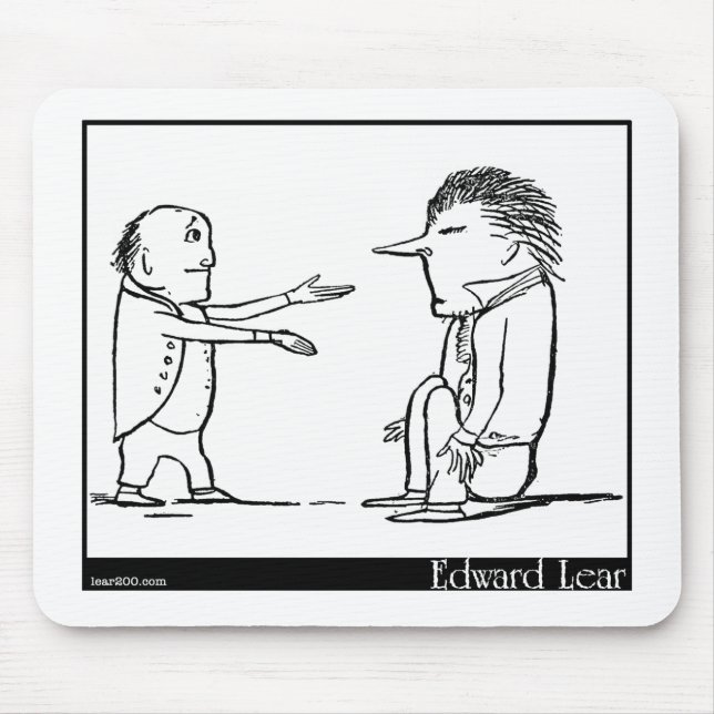 There was an old person of Sestri Mouse Mat (Front)