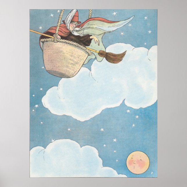 There was an old woman tossed in a basket, poster (Front)