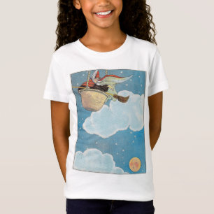 There was an old woman tossed in a basket, Rhyme T-Shirt