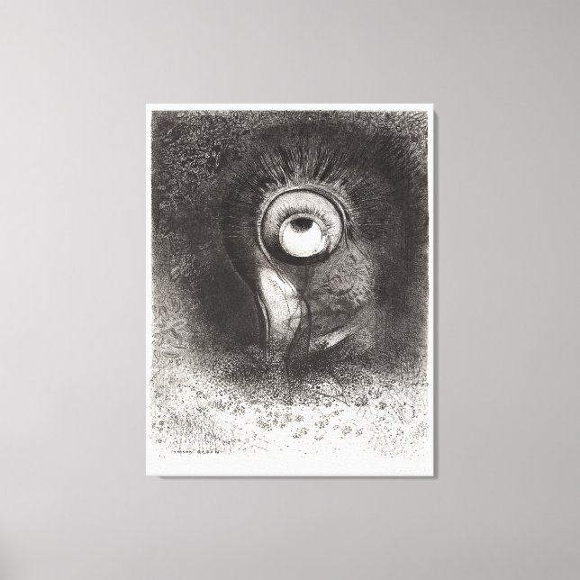 There Was Perhaps a First Vision  Poster Canvas Print (Front)