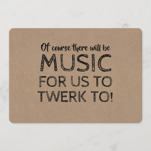 There Will Be Music - Bridesmaid Proposal Invitation