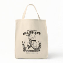 Theremin Camp grocery tote