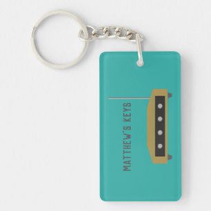 Theremin Personalised Keychain