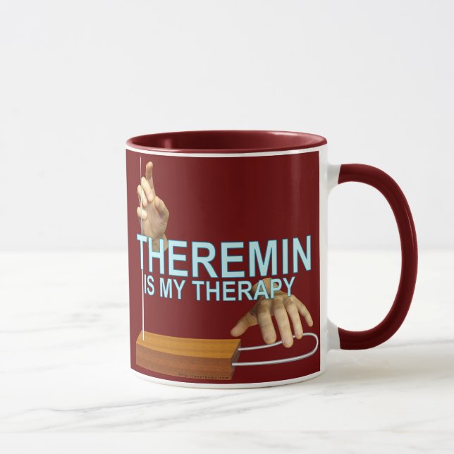 Theremin Therapy Mug (Right)