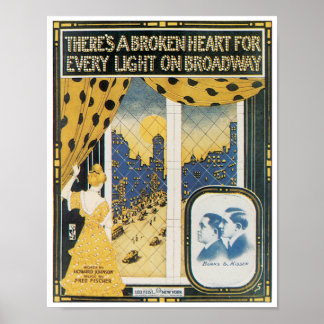 There's a Broken Heart poster