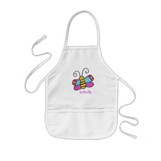 There's A Butterfly On My Apron! Kids Apron