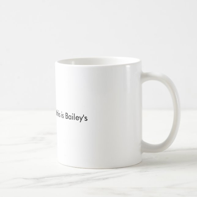 There's a chance this is Bailey's Coffee Mug (Right)
