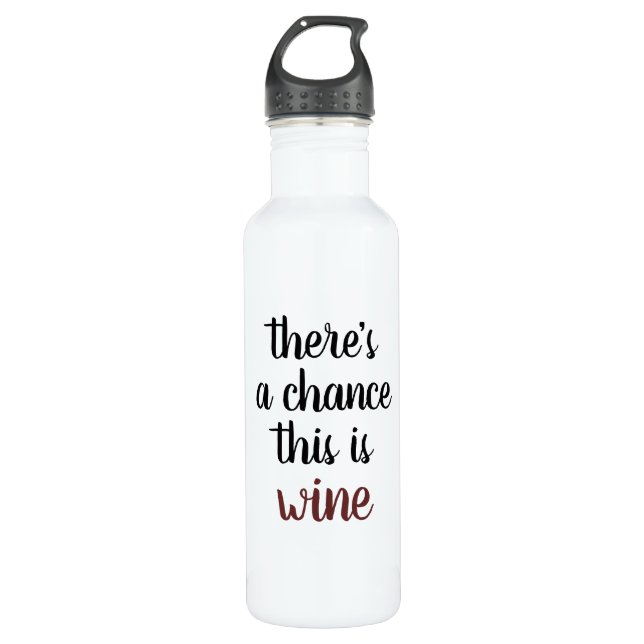 There's a chance this is Wine 710 Ml Water Bottle (Front)