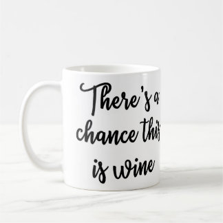There's a chance this is wine Mug