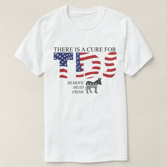 There's a Cure Parody  T-Shirt (Design Front)