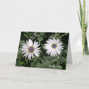 There's a Flower African Daisy Quotation Greeting Card
