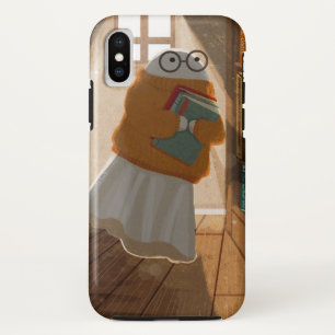 There's A Ghost Amongst The Bookshelves Again... iPhone X Case