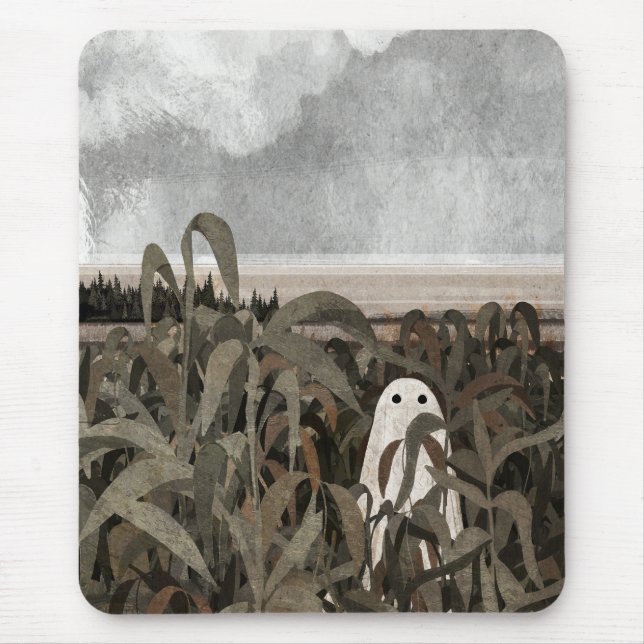 There's A Ghost In The Cornfield Again... Mouse Mat (Front)