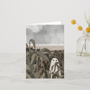 There's A Ghost In The Cornfield Again... Thank You Card