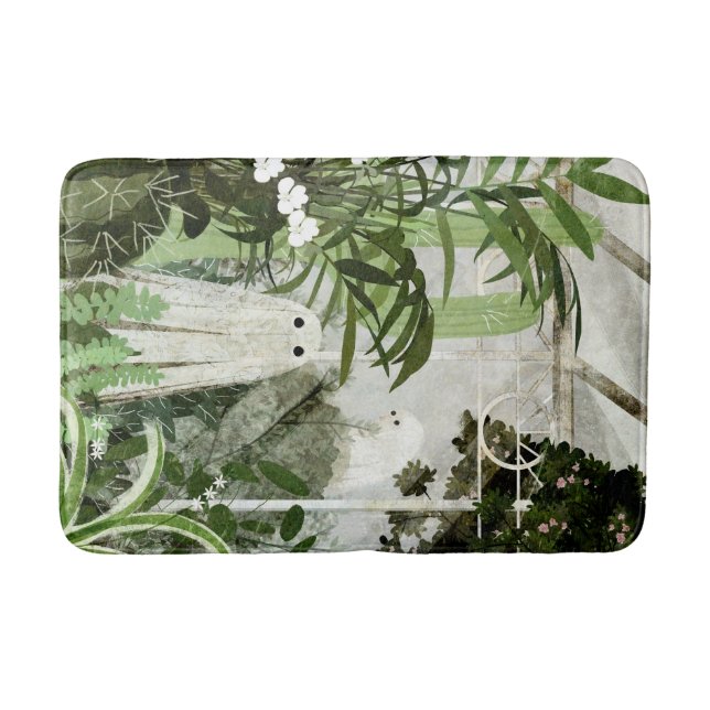 There's A Ghost In The Greenhouse Again... Bath Mat (Front)