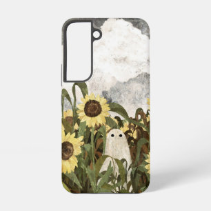 There's a ghost in the sunflower field again... samsung galaxy case