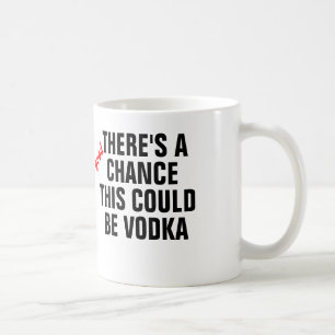 There's a good chance this could be vodka. coffee mug