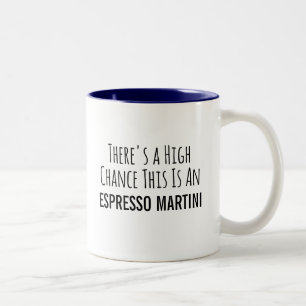 There's a High Chance This Is an Espresso Martini Two-Tone Coffee Mug