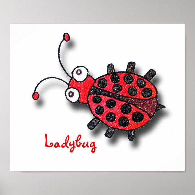 There's A Ladybug On My Poster! Poster (Front)