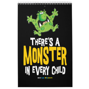 There's a monster in every child calendar
