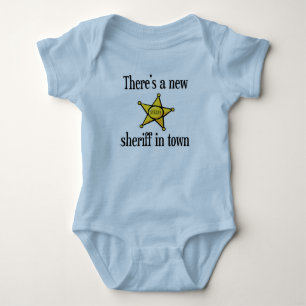 There's a New Sheriff in Town Baby Bodysuit