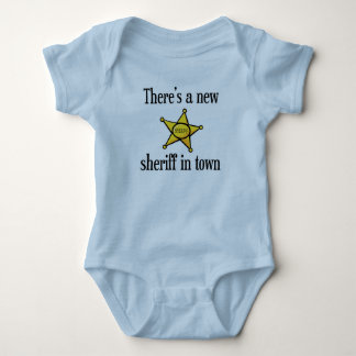 There's a New Sheriff in Town Baby Bodysuit