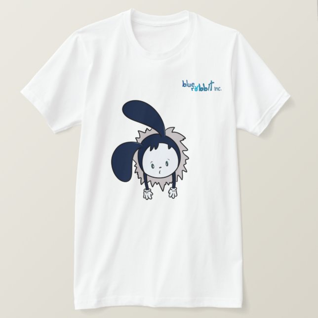 There's a rabbit on my shirt (Design Front)
