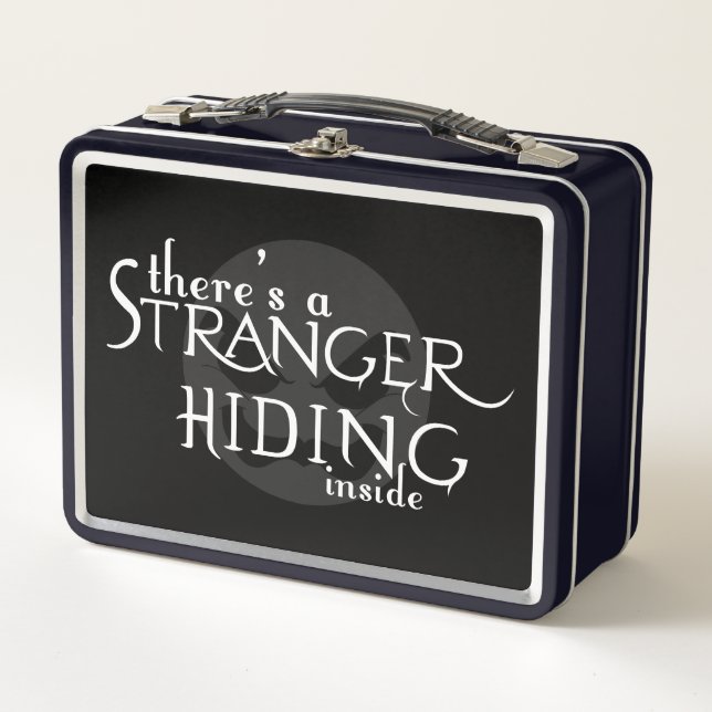 There's A Stranger Metal Lunch Box (Front)