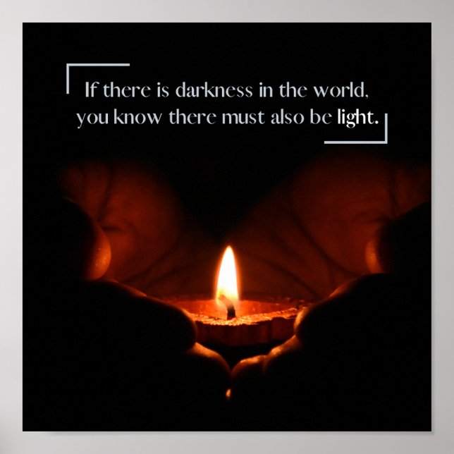 There's Always Light Poster (Front)