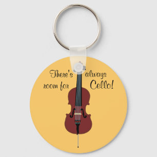 There's always room for Cello! Key Ring