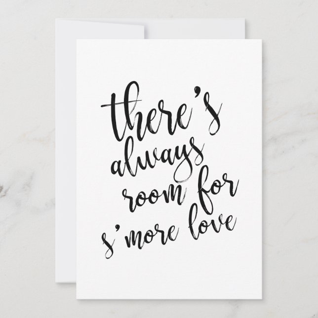 There's always room for s'more affordable sign (Front)