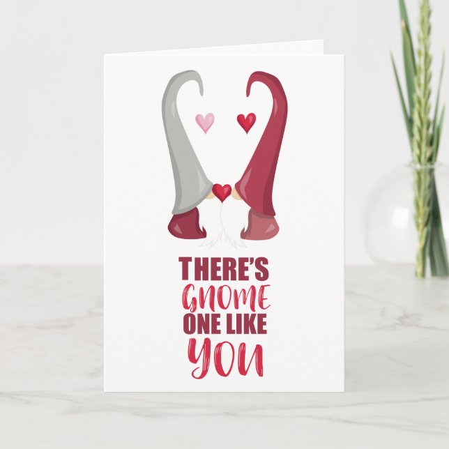 There's Gnome One Like You Holiday Card (Front)