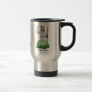There's Jesus! Travel Mug