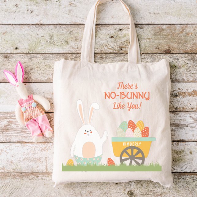 There's No Bunny Like You Personalised Easter Tote Bag (Creator Uploaded)
