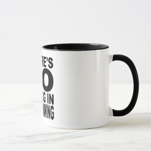 There's No Crying In Programming Mug (Right)