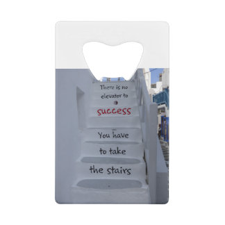 There's No Elevator To Succss