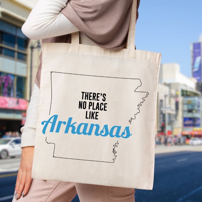 There's No Place Like Arkansas, Tote Bag, Mum Gift (Creator Uploaded)