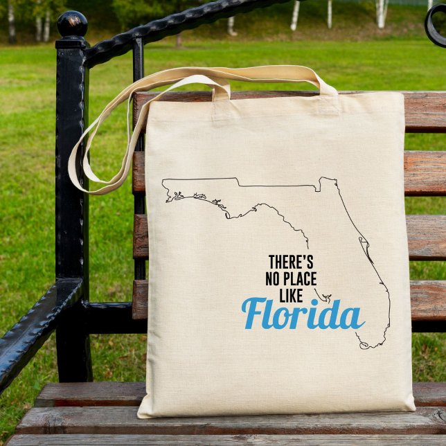 There's No Place Like Florida Tote Bag, Mum Gift Bag (Creator Uploaded)